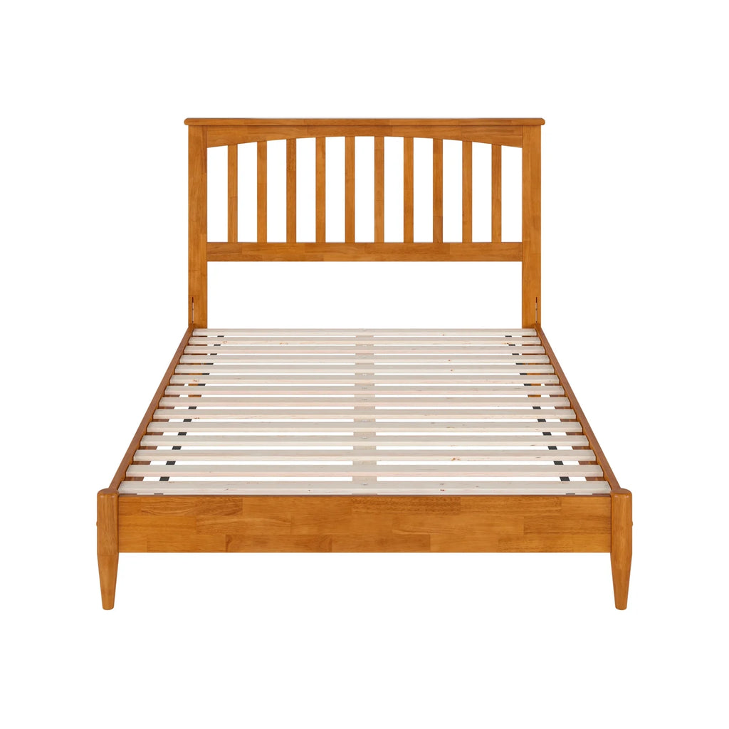 Solid Wood Low Profile Platform Bed E484179