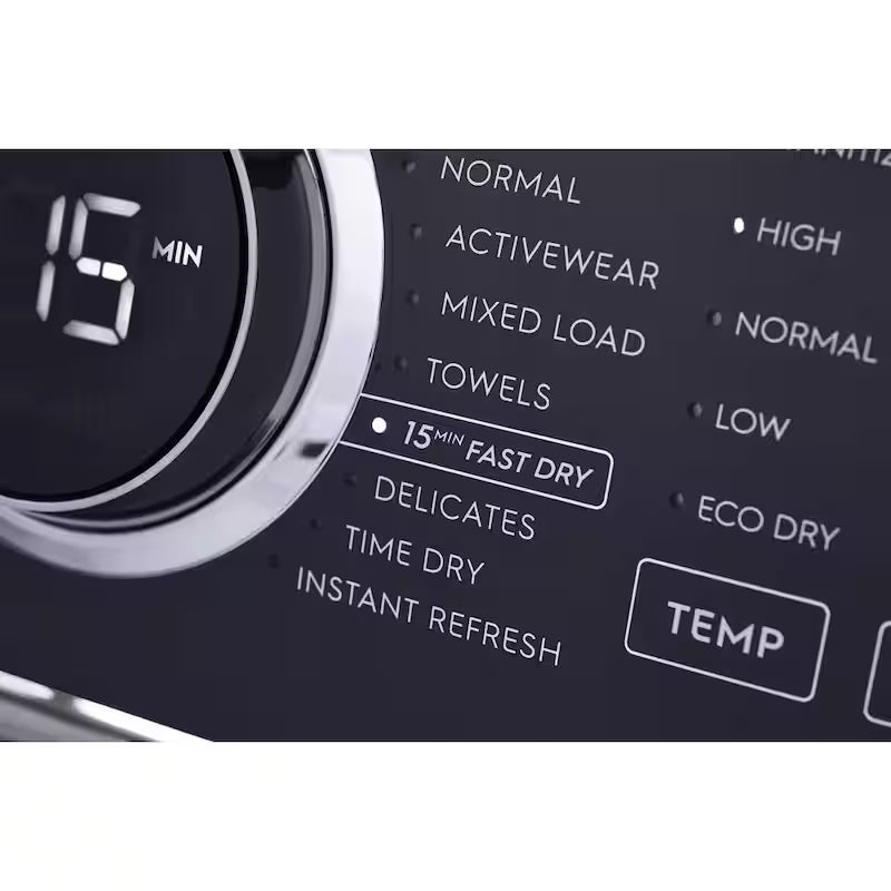 8 cu. ft. Vented Front Load Stackable Electric Dryer in White A52217