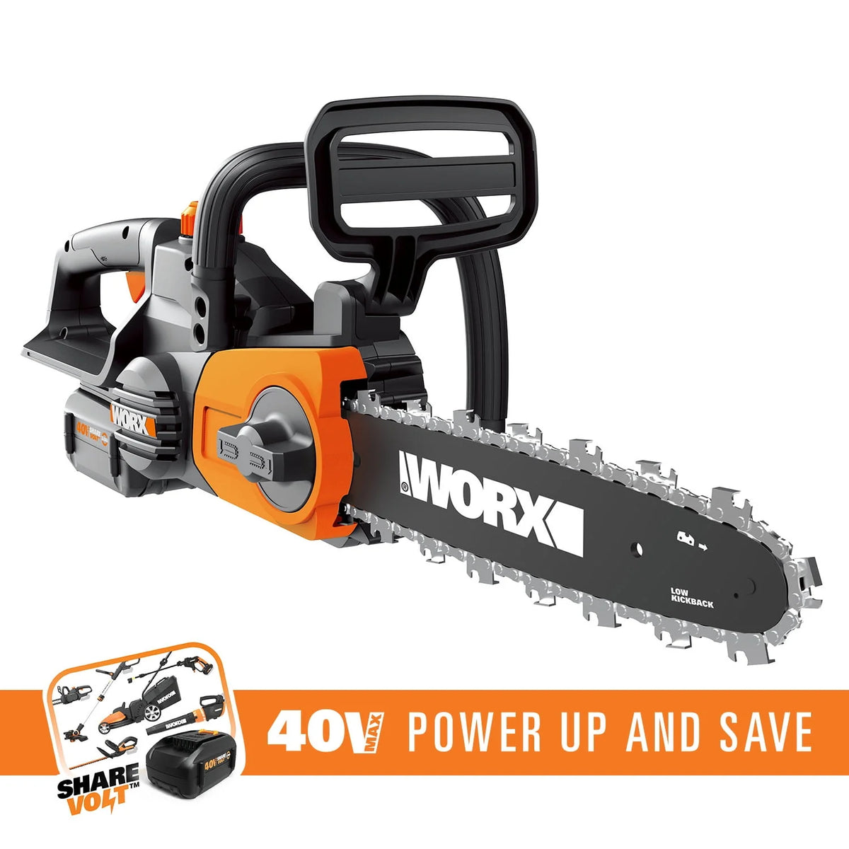 40V Cordless Chainsaw H654