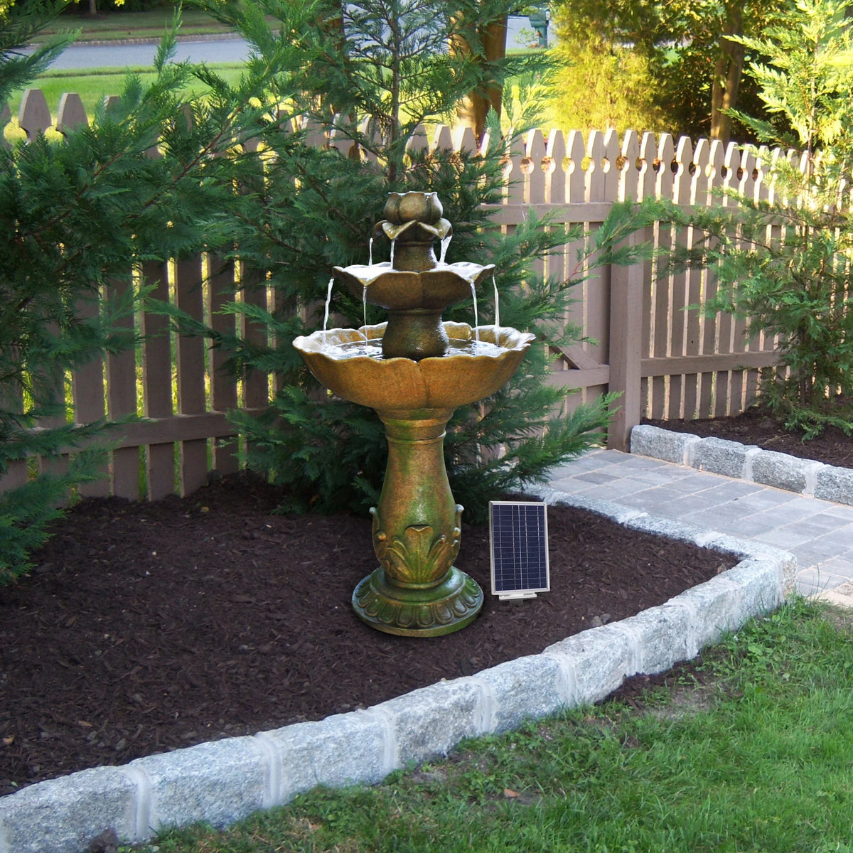 2-Tiered Garden Fountain G628