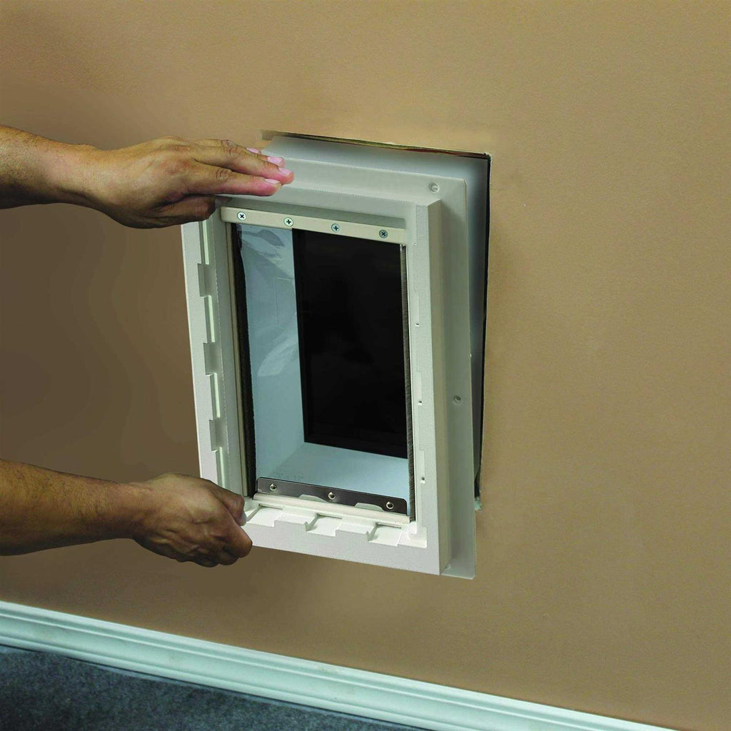 Wall Entry Pet Door with Telescoping Tunnel W884