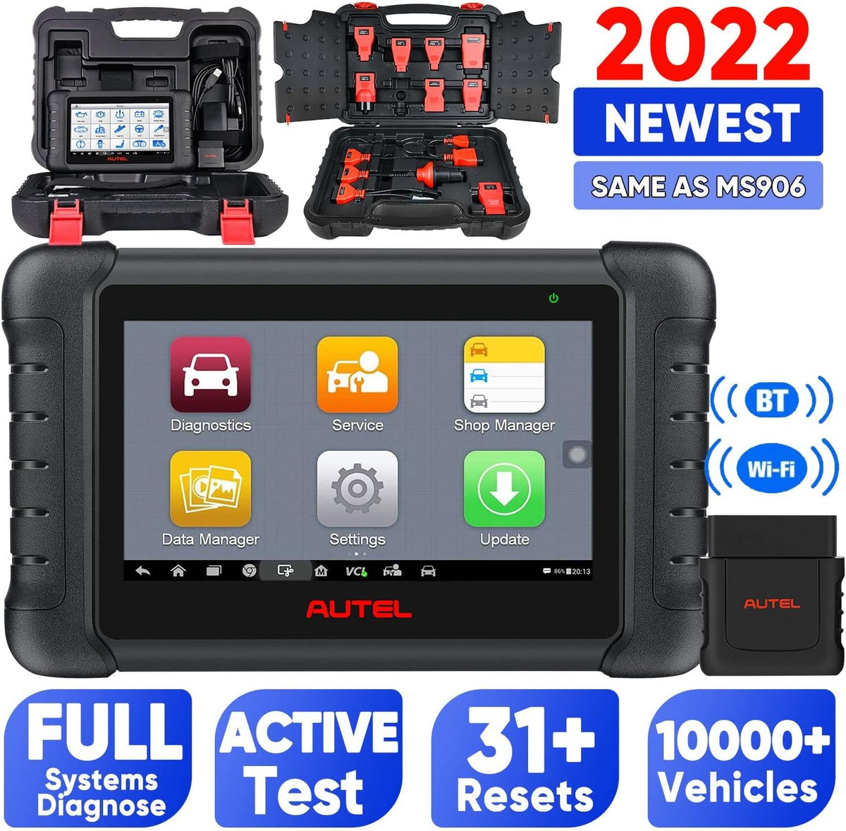 Bi-Directional Control Full Systems Automotive Scan Tool T46995