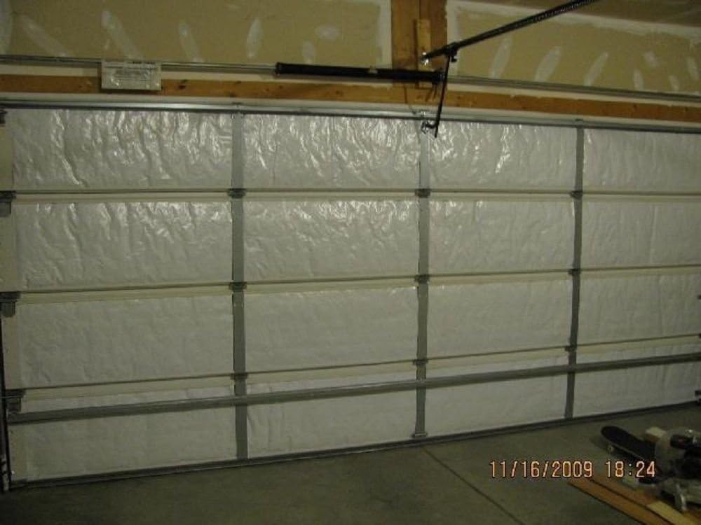 White Foam Core Garage Door Insulation Kit U5566