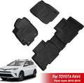 All Weather 3D TPV Floor Liners 1st and 2nd Row Black O597