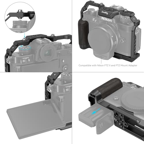 Camera Cage with Grip and Quick-Release Plate U734