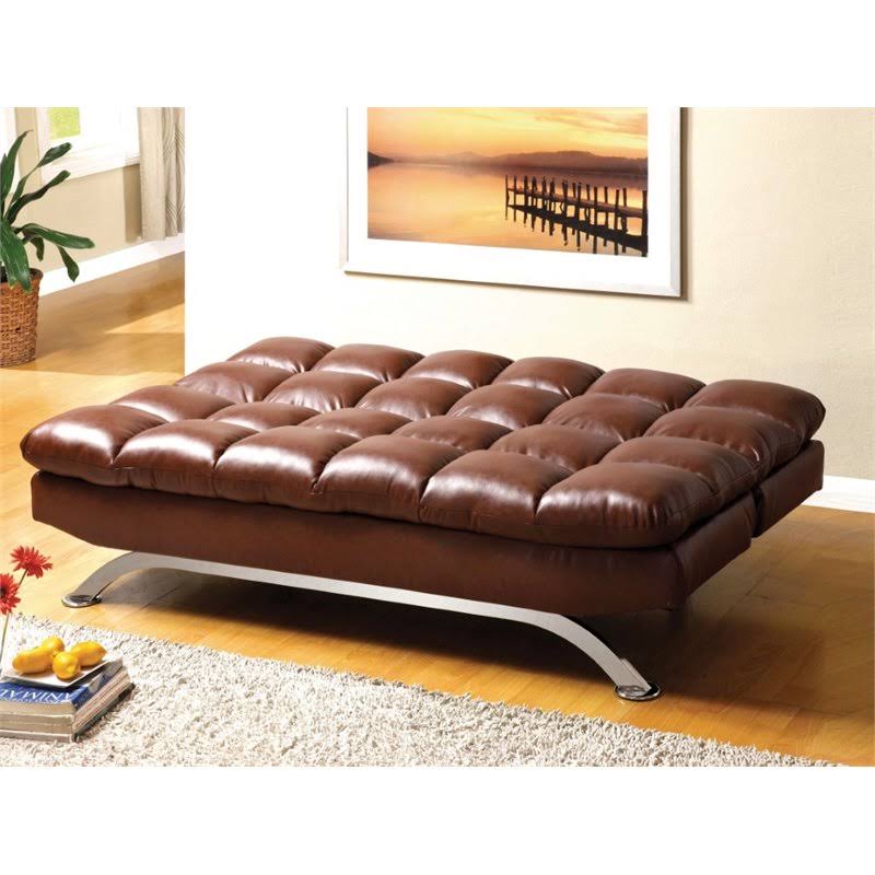 Faux Leather Sofa Bed C31280