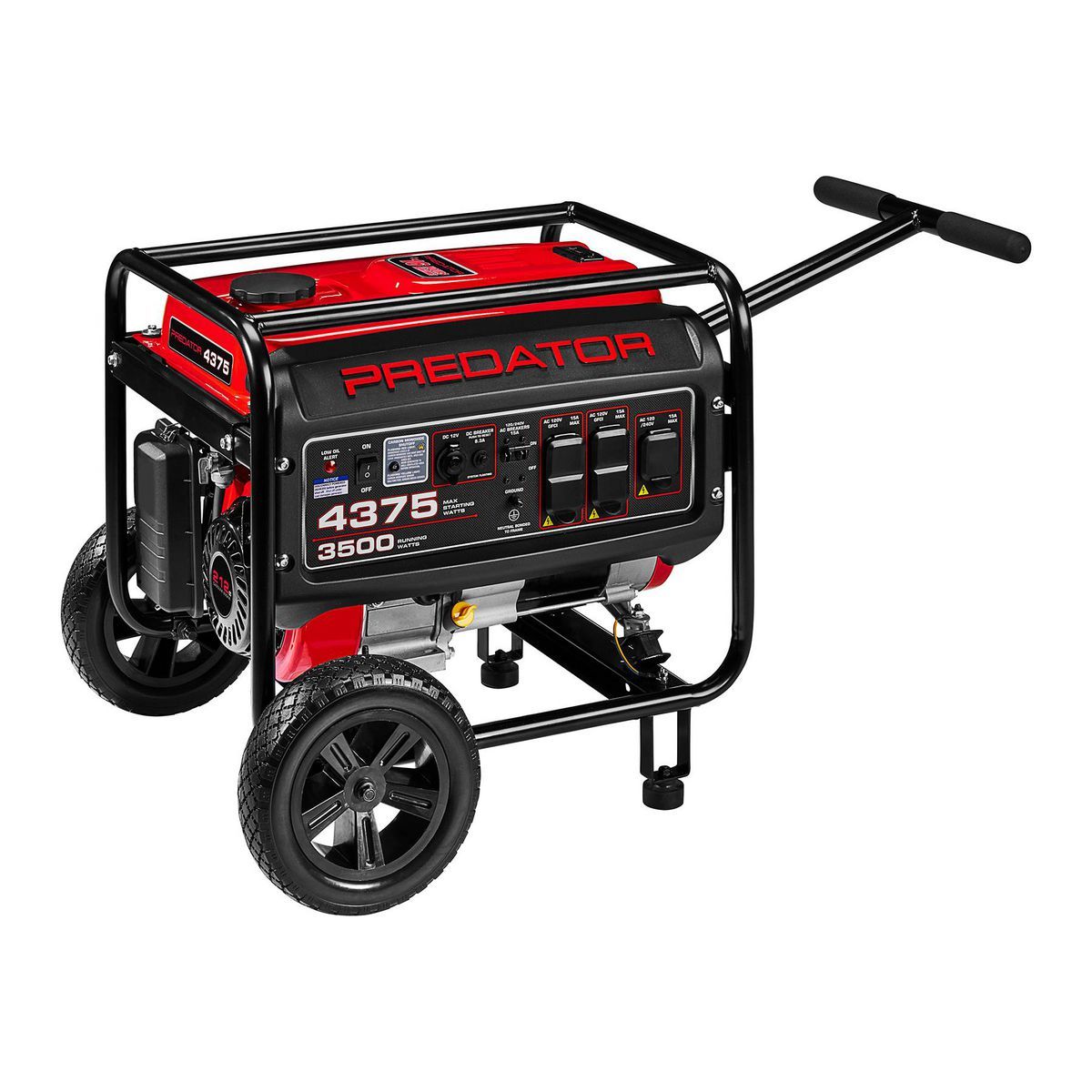 4375 Watt Gas-Powered Portable Generator O521