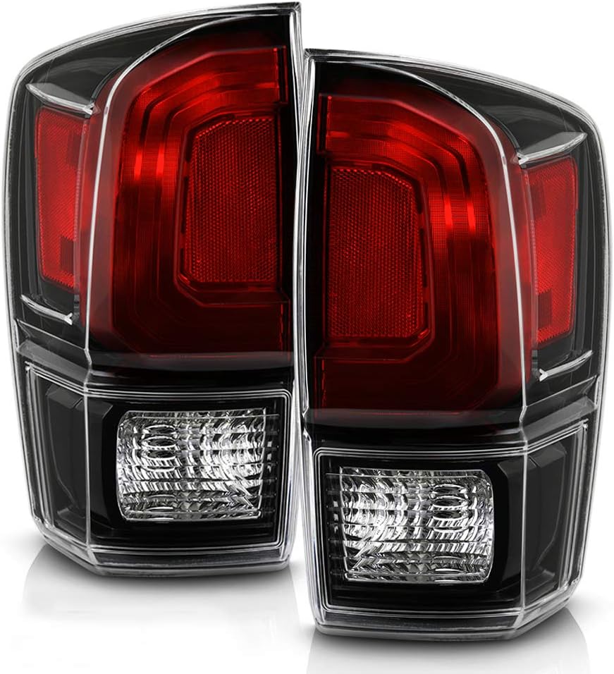 Black Tail Light Lamp Assembly A4821