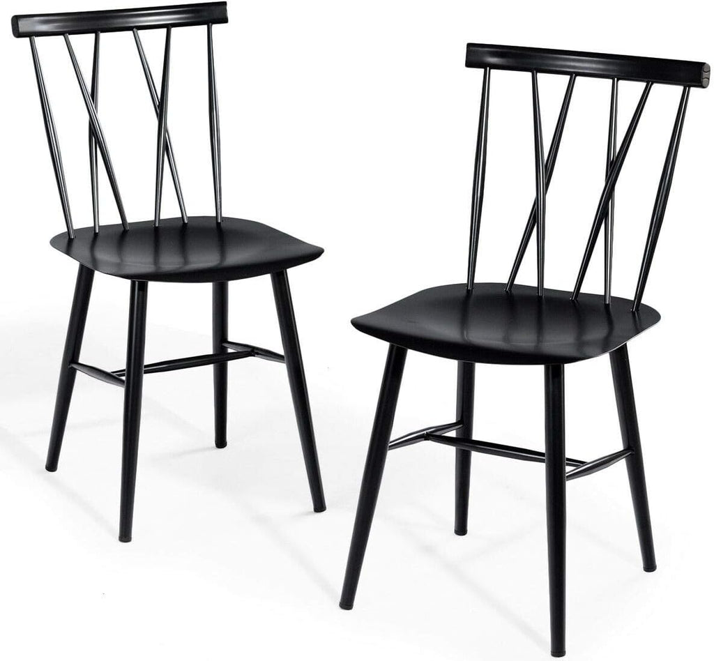 Black Stackable Dining Chair E8989