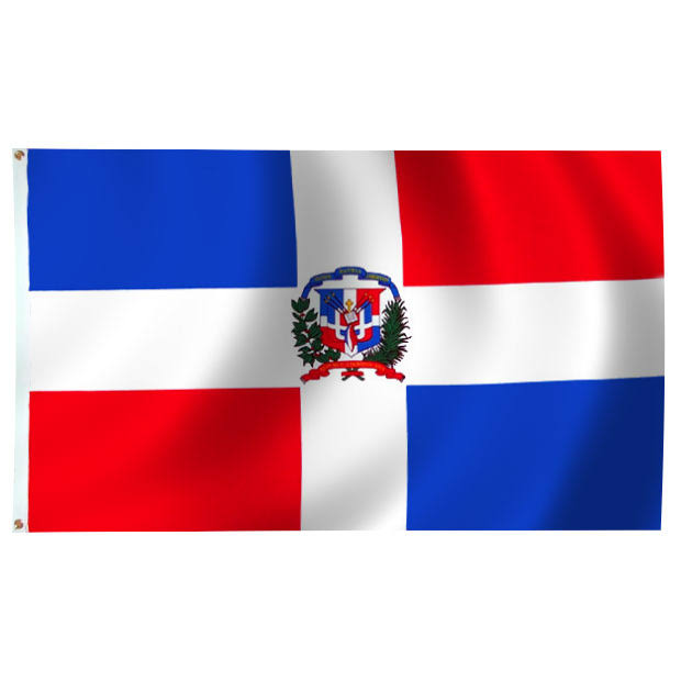 Dominican Republic Flag 6x10 Foot Nylon X67095