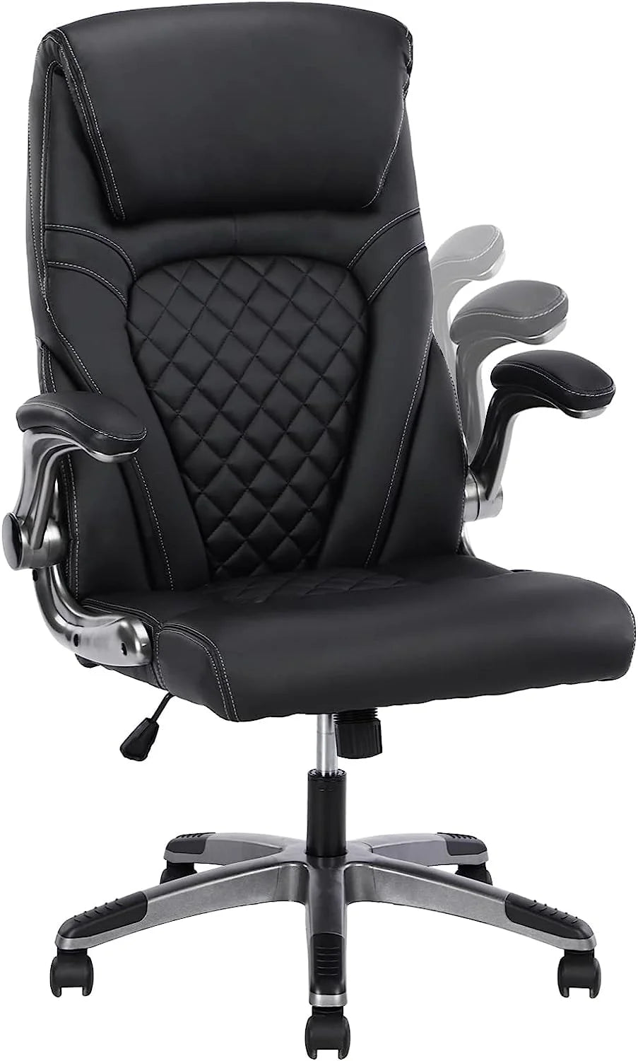 Black Ergonomic Office Chair with Lumbar Support Z9007