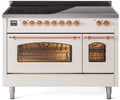 48 Induction Range with Electric Oven in Antique White I883672