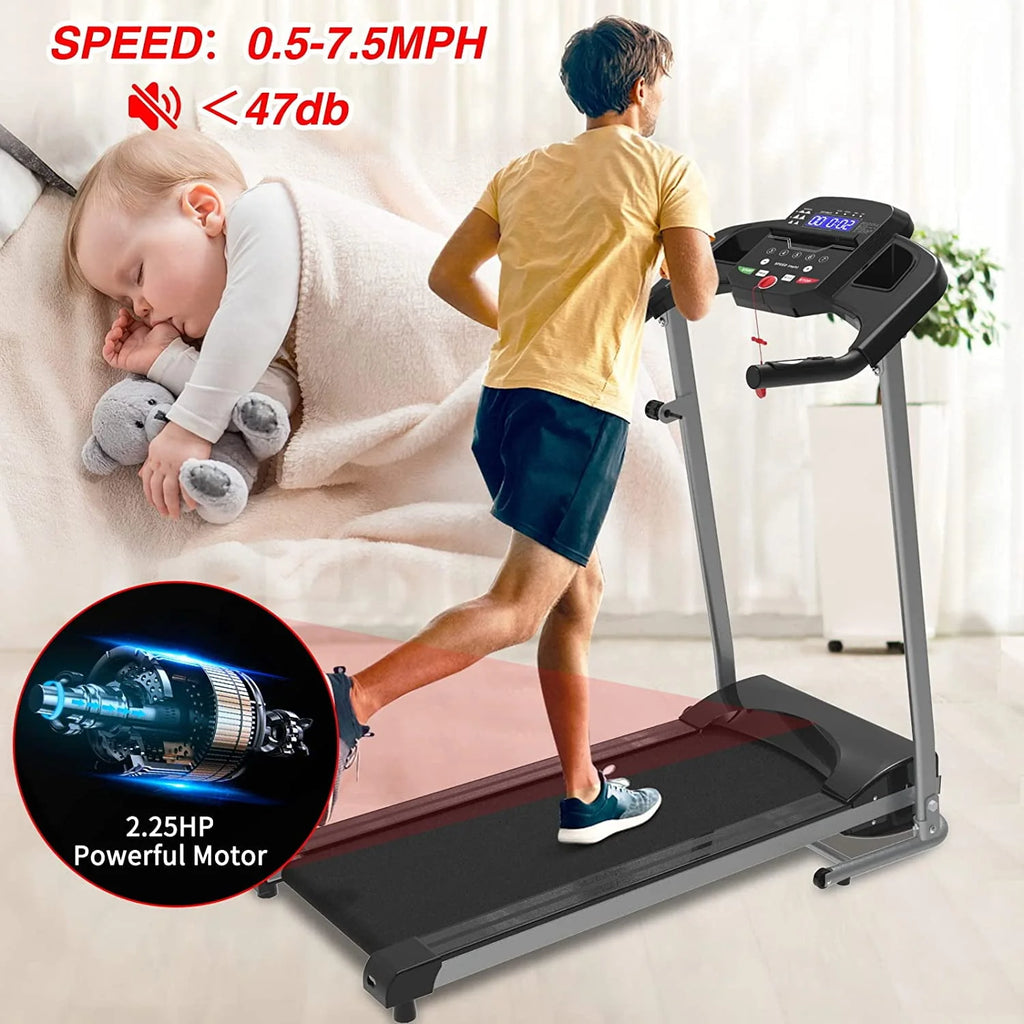 Portable Electric Folding Treadmill V226860