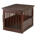 Wooden End Table Crate P8823