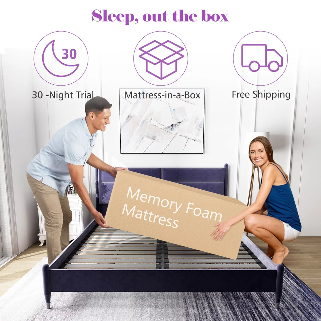 8 inches Twin Memory Foam Mattress P724