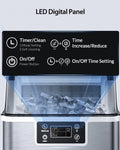Countertop Ice Maker with Ice Scoop and Basket U87410