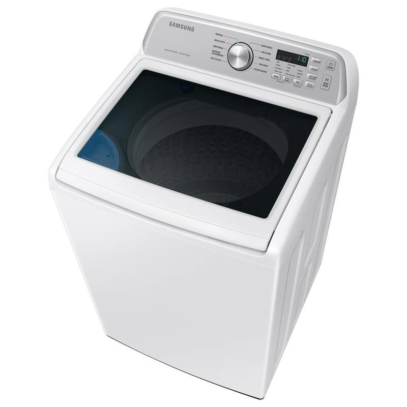 4.7 cu.ft. Smart Top Load Washer with Active WaterJet in White U1955