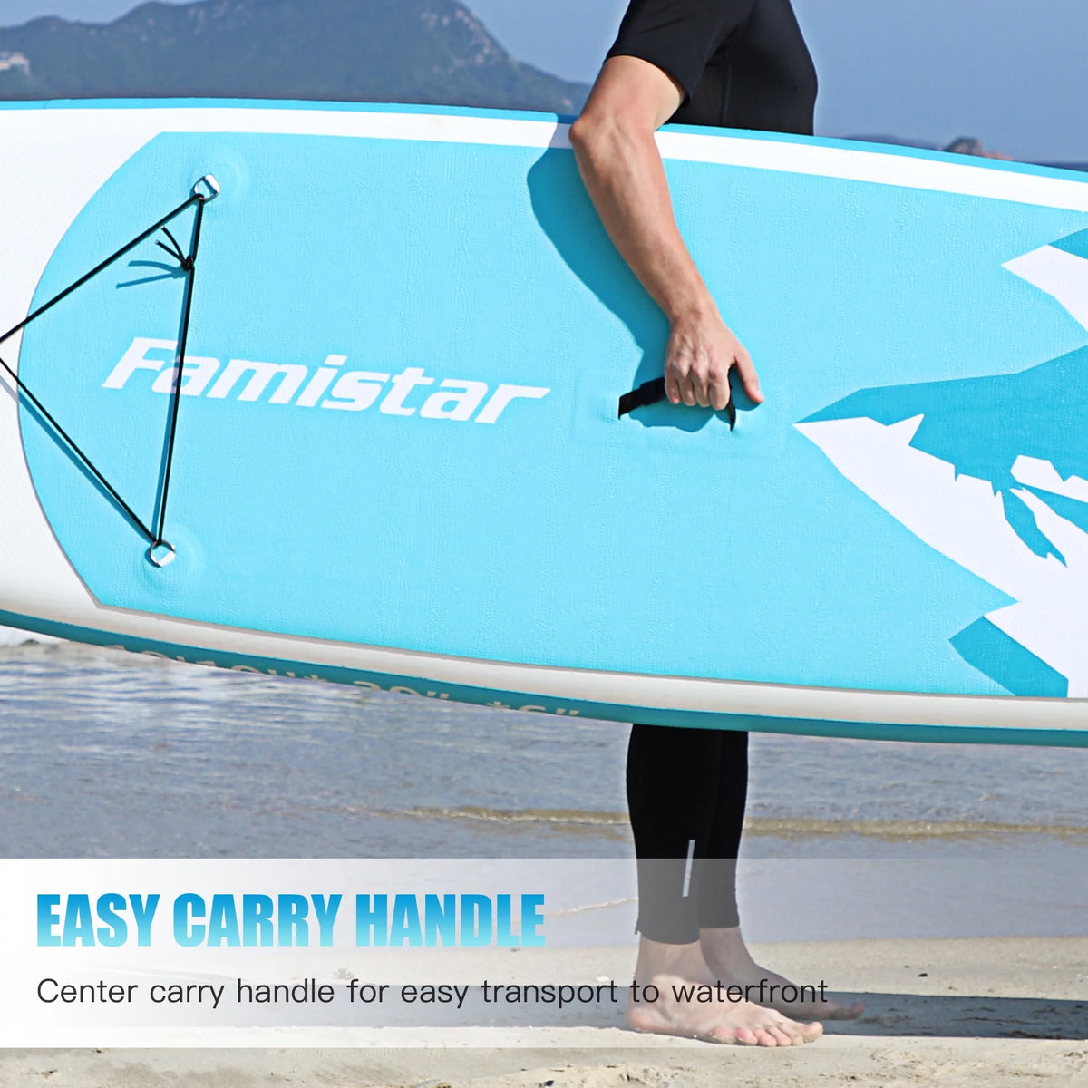 Inflatable Stand Up Paddle Board with Paddle Pump and Backpack I238871