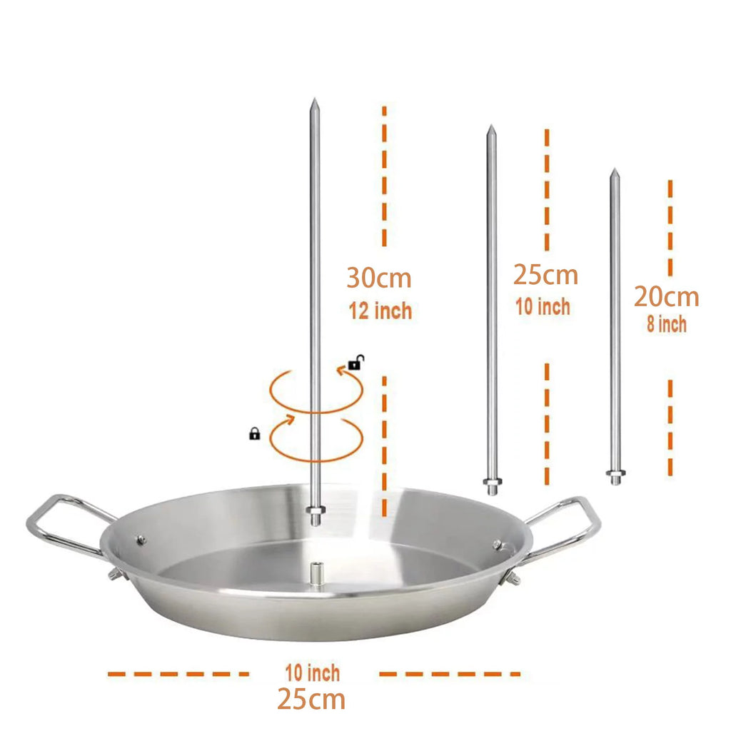 Stainless Steel Vertical Skewer B7958