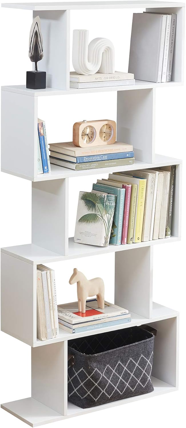 5-Tier Wood Bookshelf S556