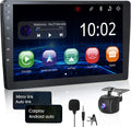 10.1 IPS Touchscreen Double Din Car Stereo with Backup Camera A945207