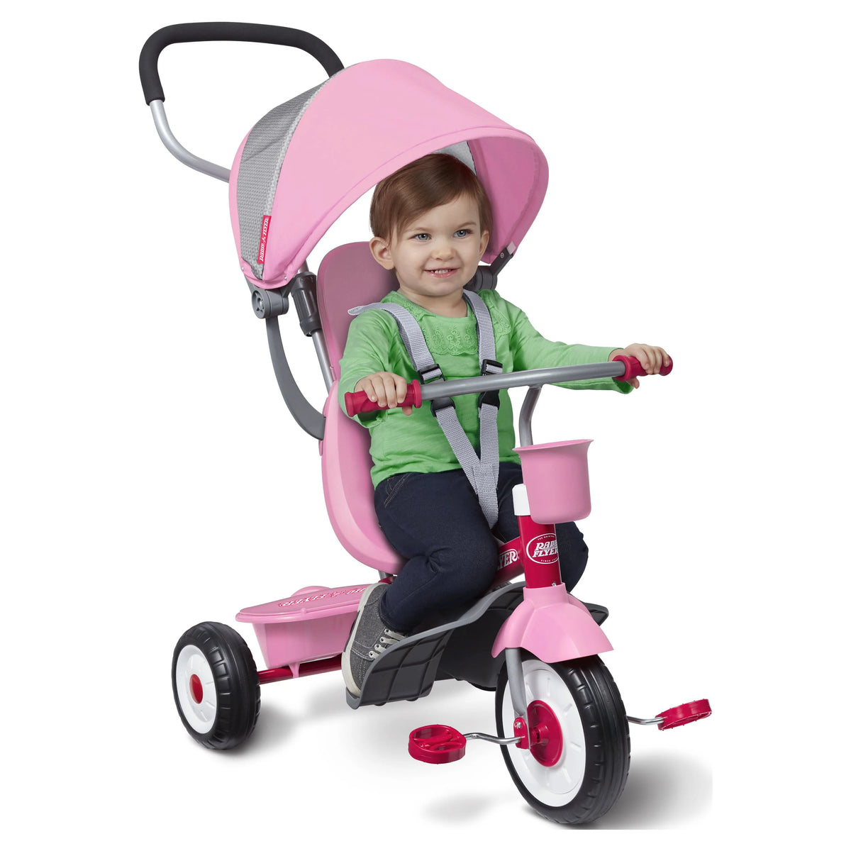 4-in-1 Pink Trike E997