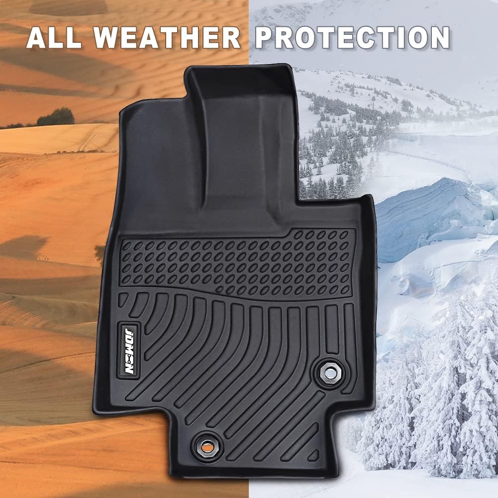 All Weather Floor Mats 3 Row Black P7270