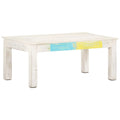 White Wooden Coffee Table A252