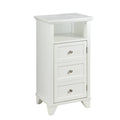 1 Cubby Wooden Cabinet with Marble Top R845872