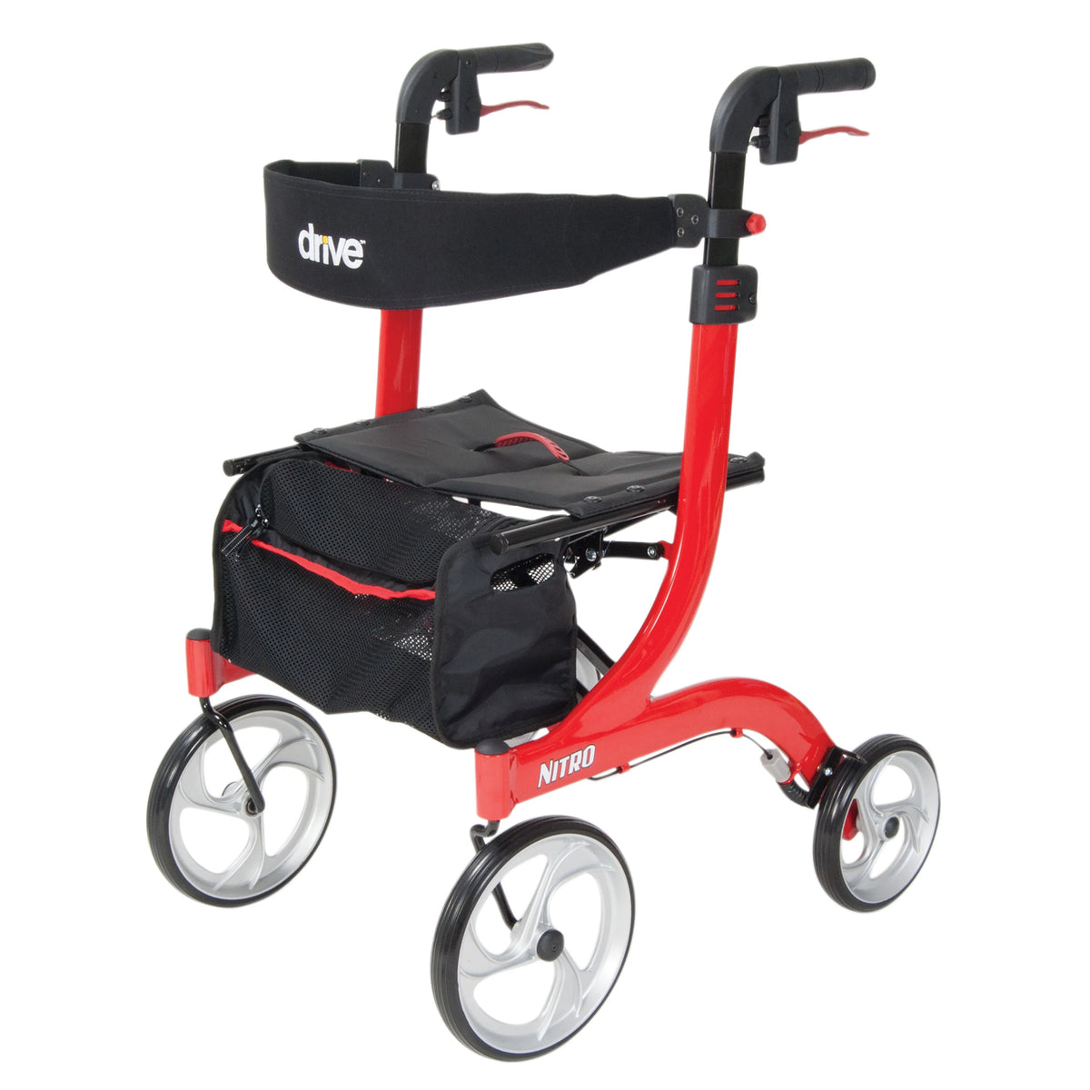 Red Rolling Walker F37001