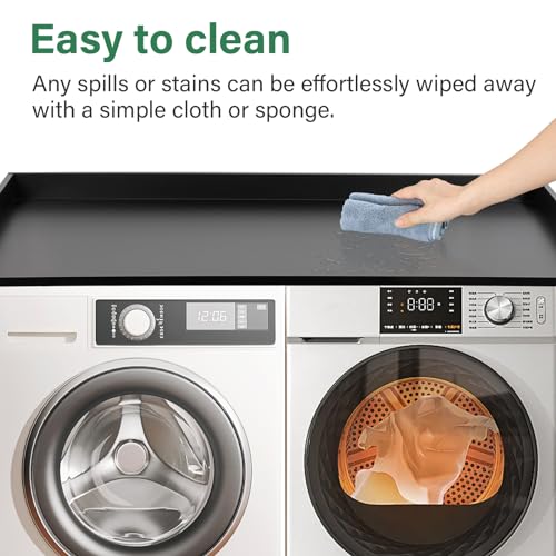 Washer Dryer Countertop with Edge Rails H24764