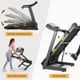 2.5HP Electric Folding Treadmill with 12-level Incline C96450