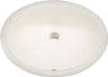Oval Undermount Sink in Biscuit U905