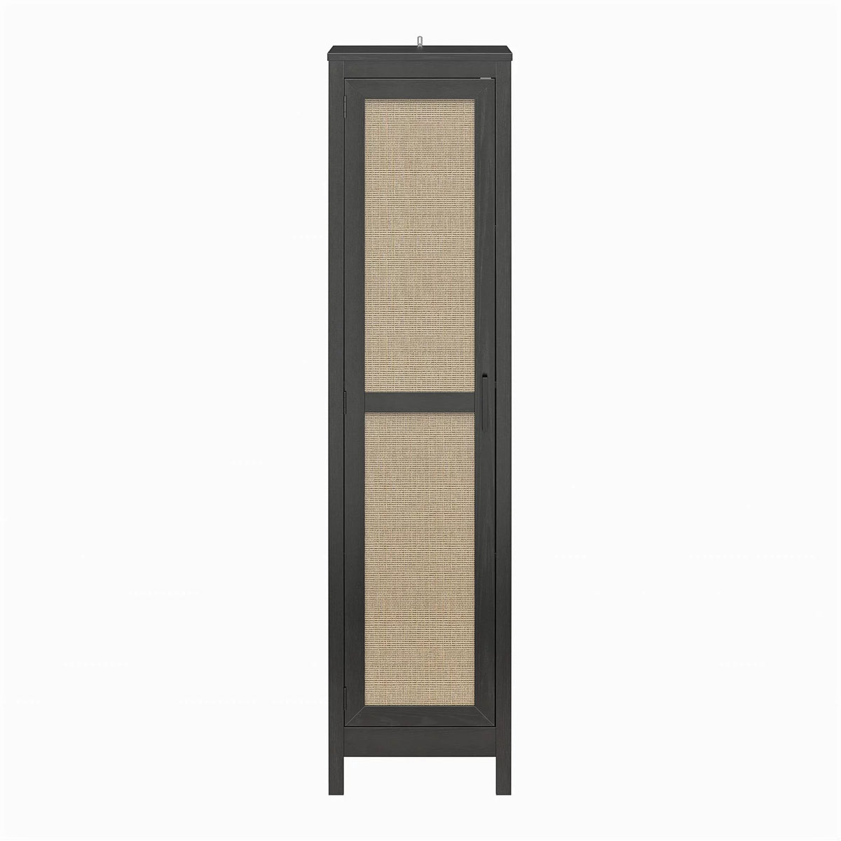 Black Oak 1 Door Cabinet P358449