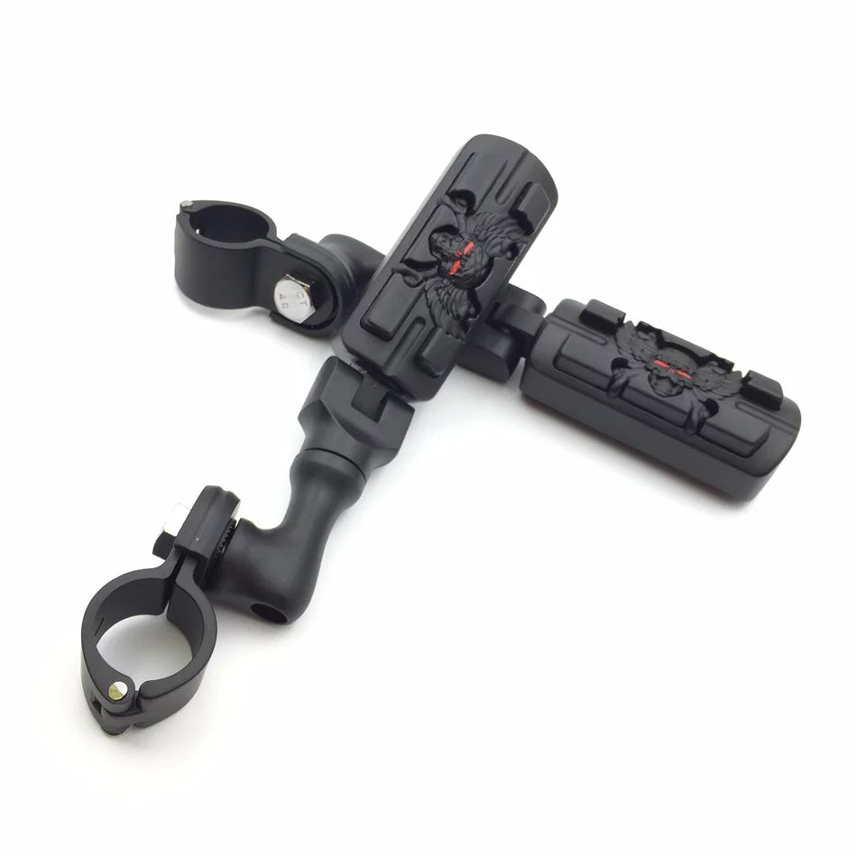 Black Short Peg Mounting Kit with Foot Peg V704383
