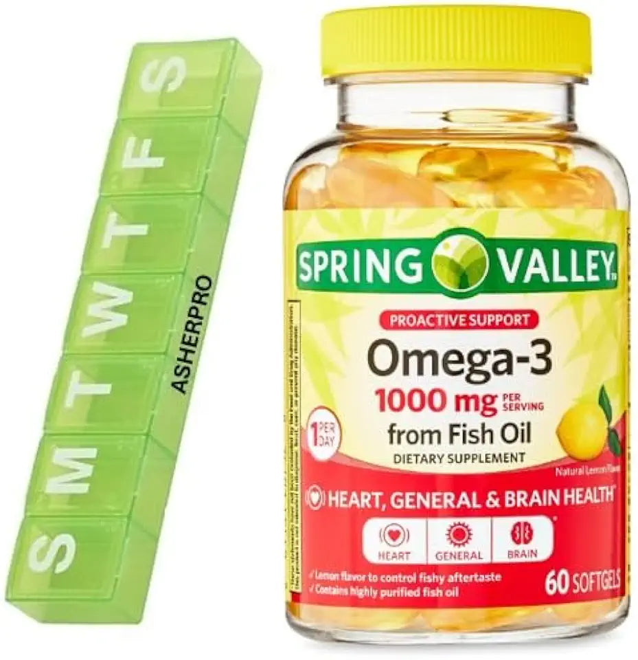 Omega-3 Fish Oil 1000mg 120 Count E134
