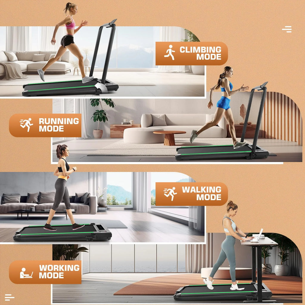 2 in 1 Folding Treadmill H589