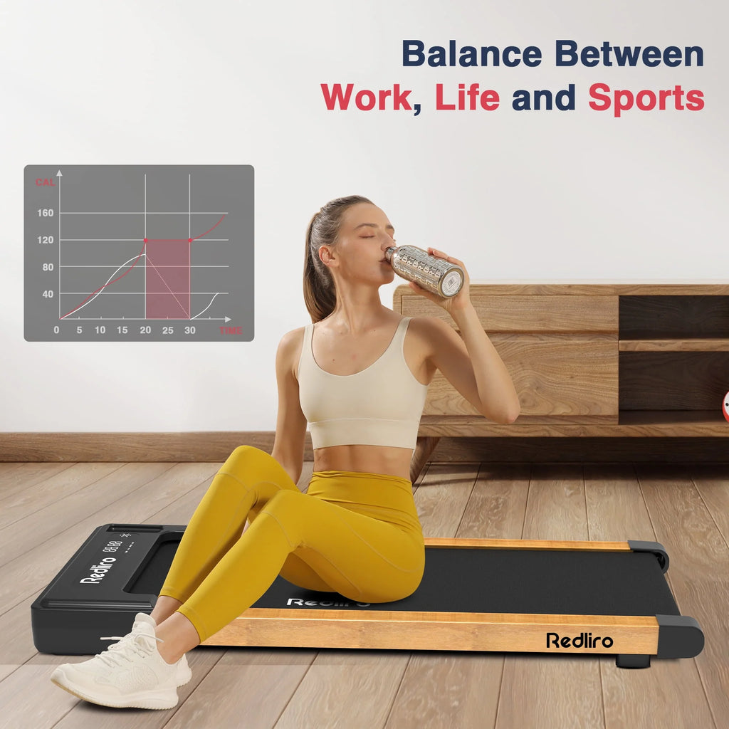 White Walking Pad Treadmill P514