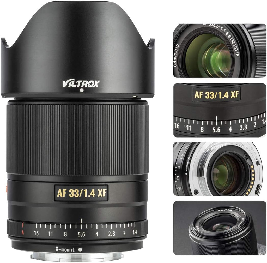 33mm F1.4 Auto-Focus Portrait Lens for Fujifilm X-Mount Camera M641514