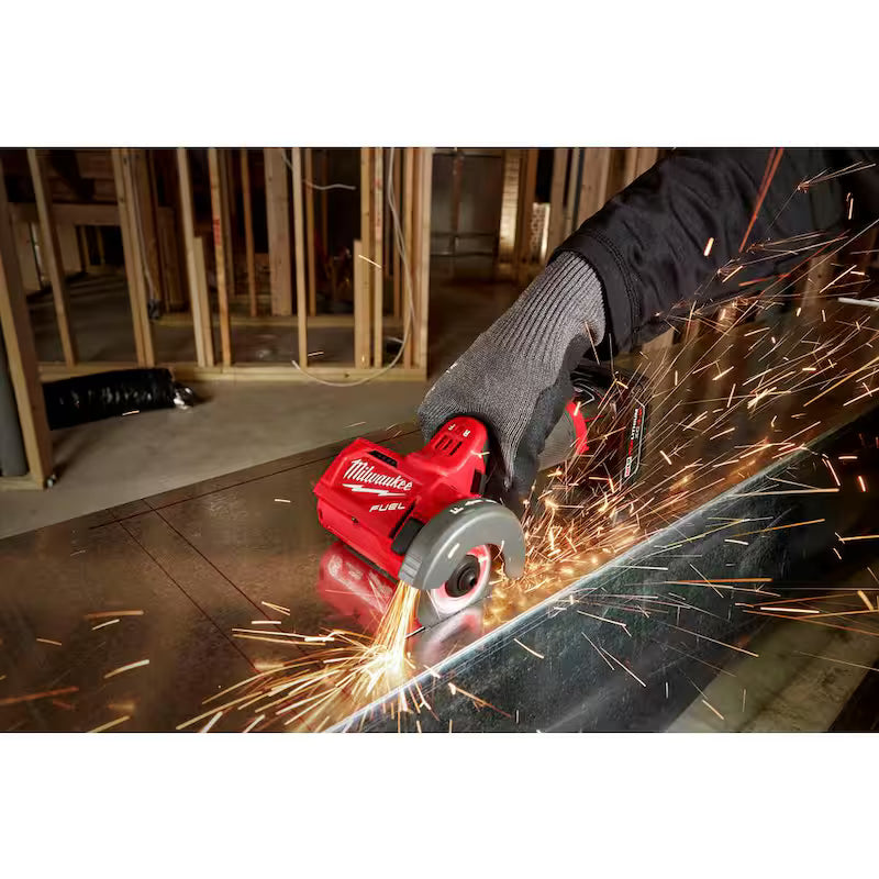 12V Cordless Brushless Cut Off Saw Kit with Ratchet V116