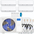 42,000 BTU 4 Zone Ductless Air Conditioner and Heat Pump L483