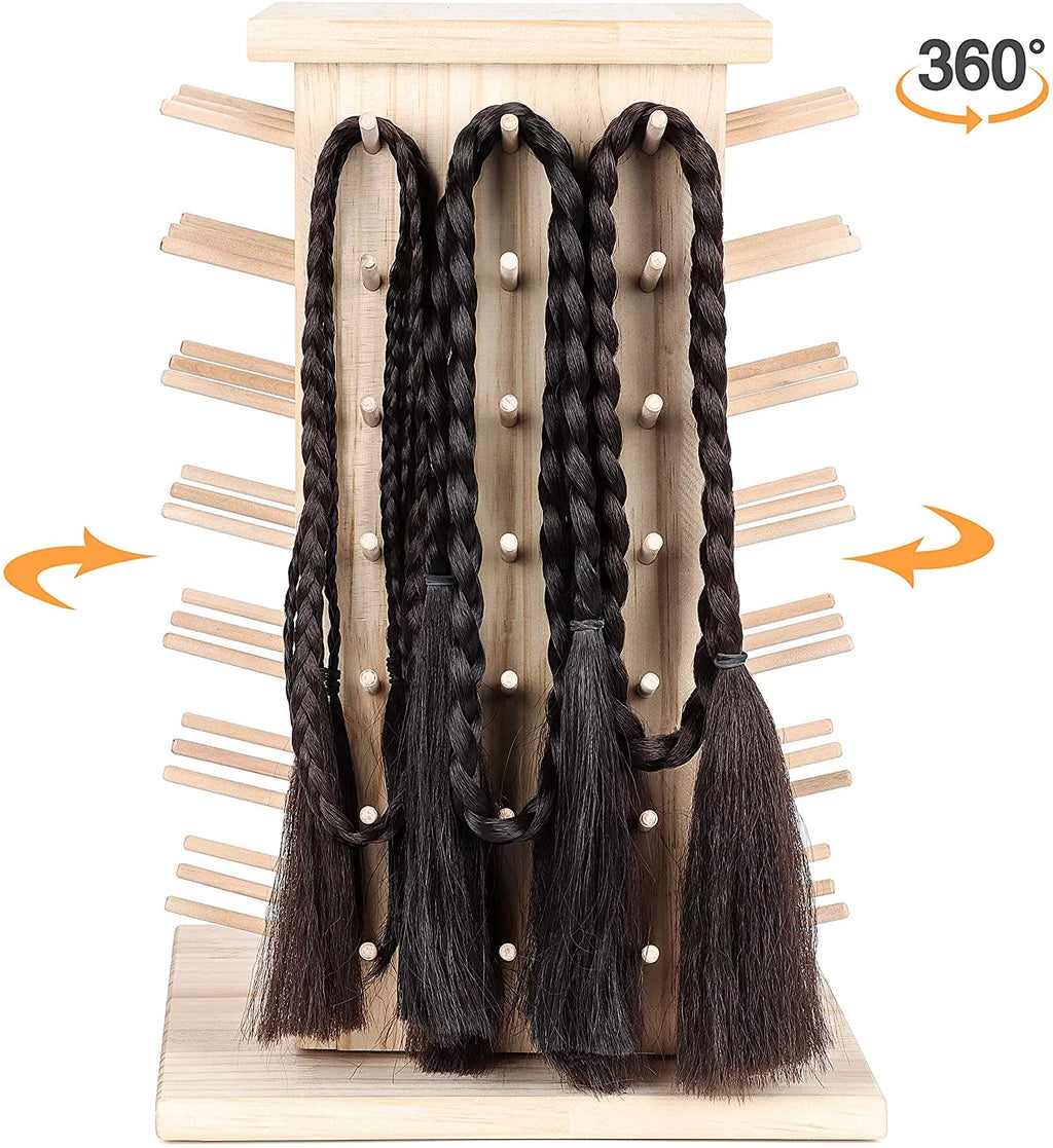 84 Spools Wooden Thread Rack J655