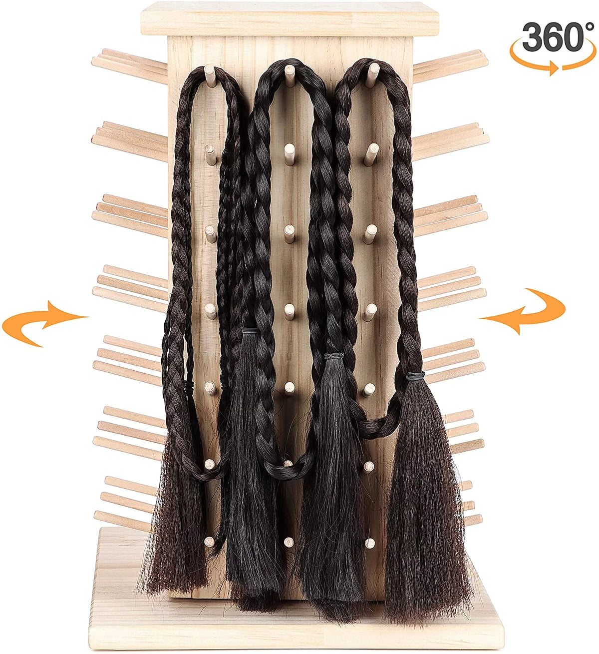 84 Spools Wooden Thread Rack J655