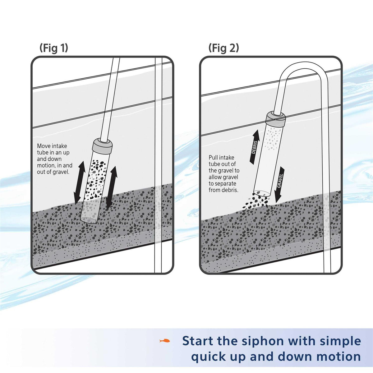 Siphon Vacuum Gravel Cleaner W4422