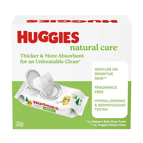 Hypoallergenic Baby Wipes 99% Purified Water 3 Refill Packs 624 Wipes P828650