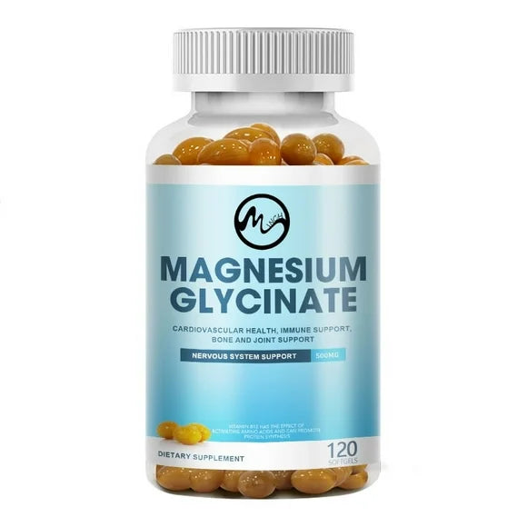 Magnesium Glycinate Capsules 500mg 120 Capsules H96528