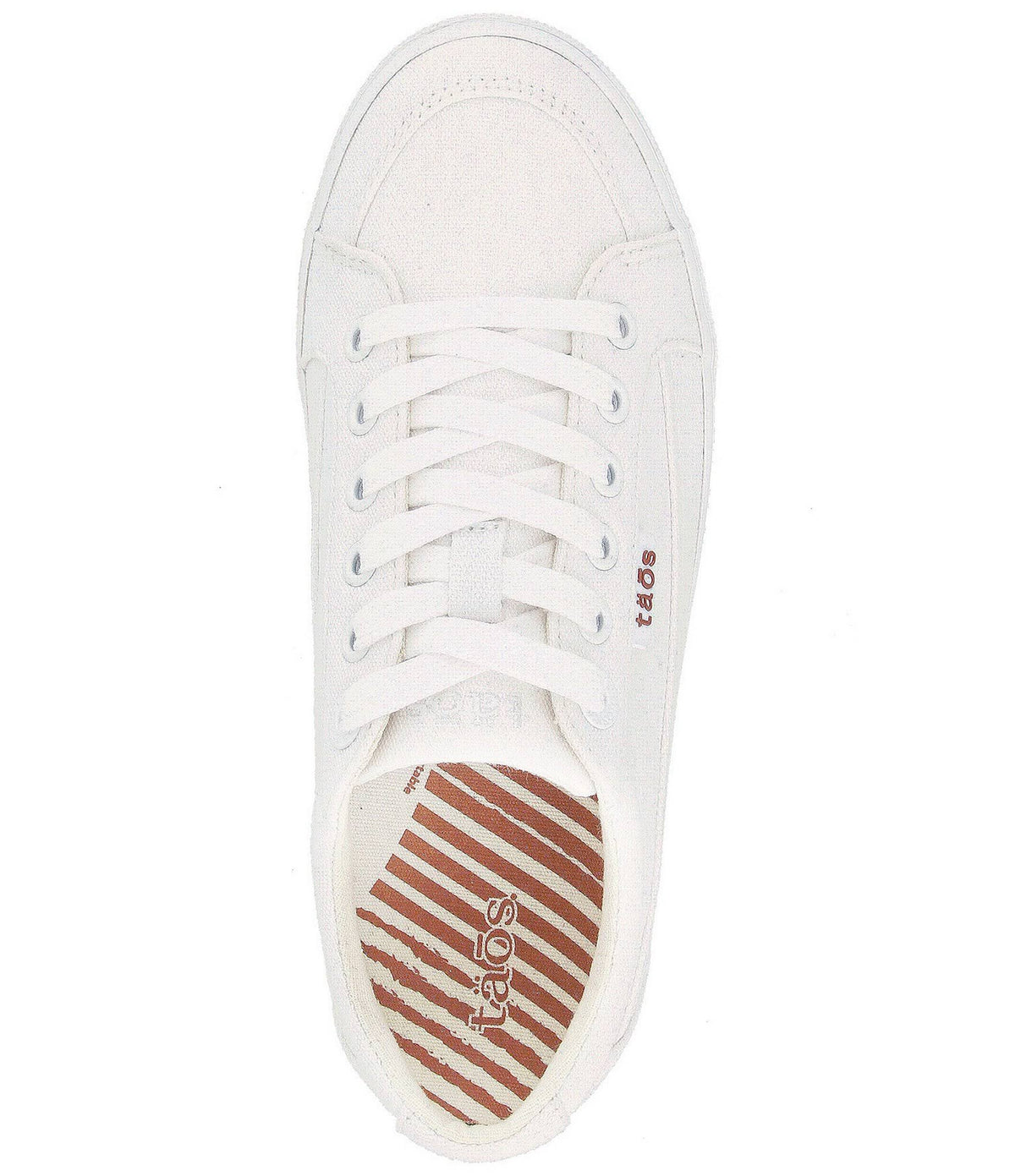 White Canvas Wide Shoes J809095