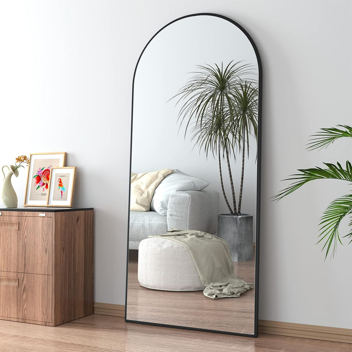 Full Length Mirror 65 x 24 Gold P27079