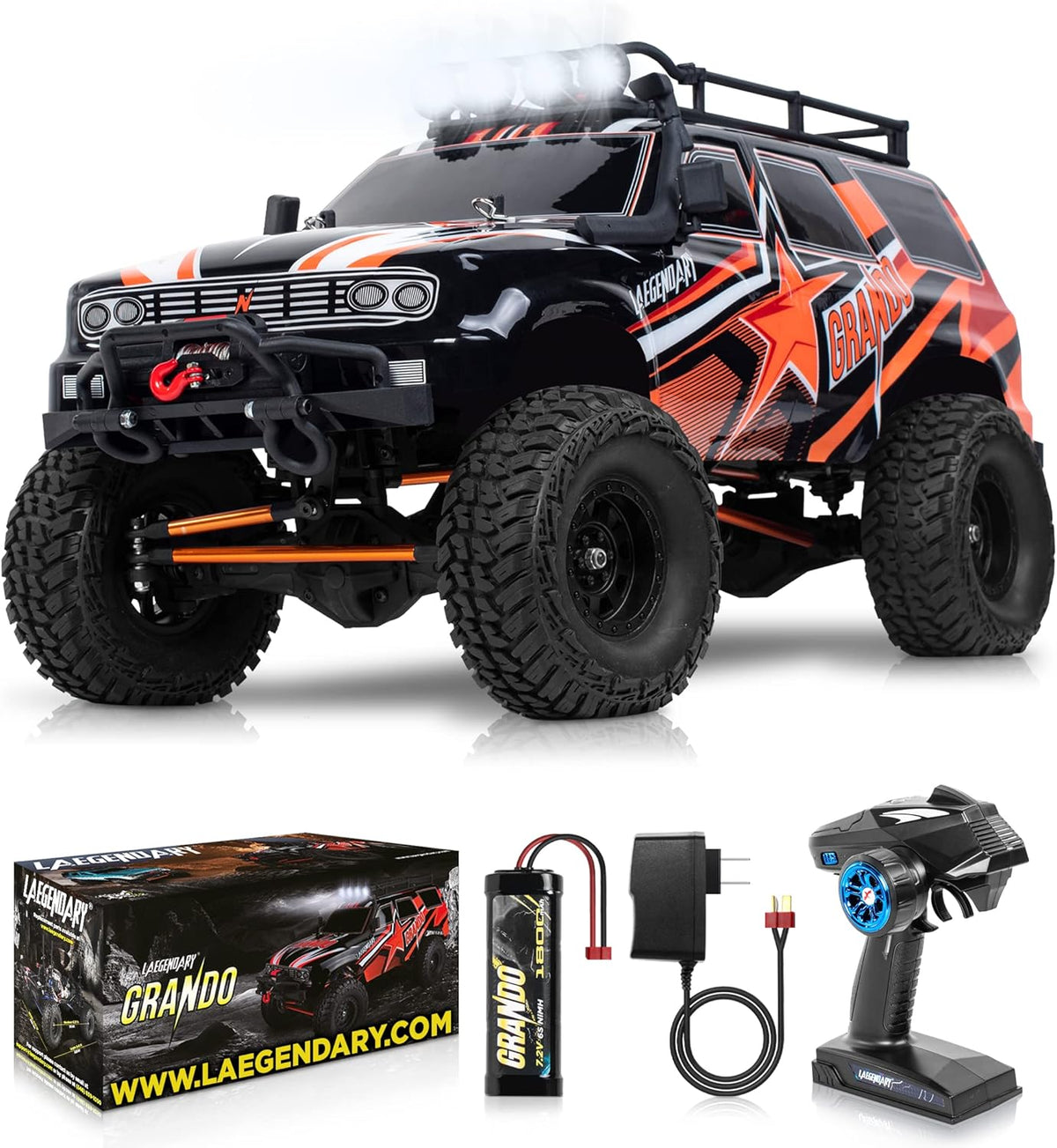 4x4 Offroad Remote Control Truck 1:10 Scale Blue Z21859