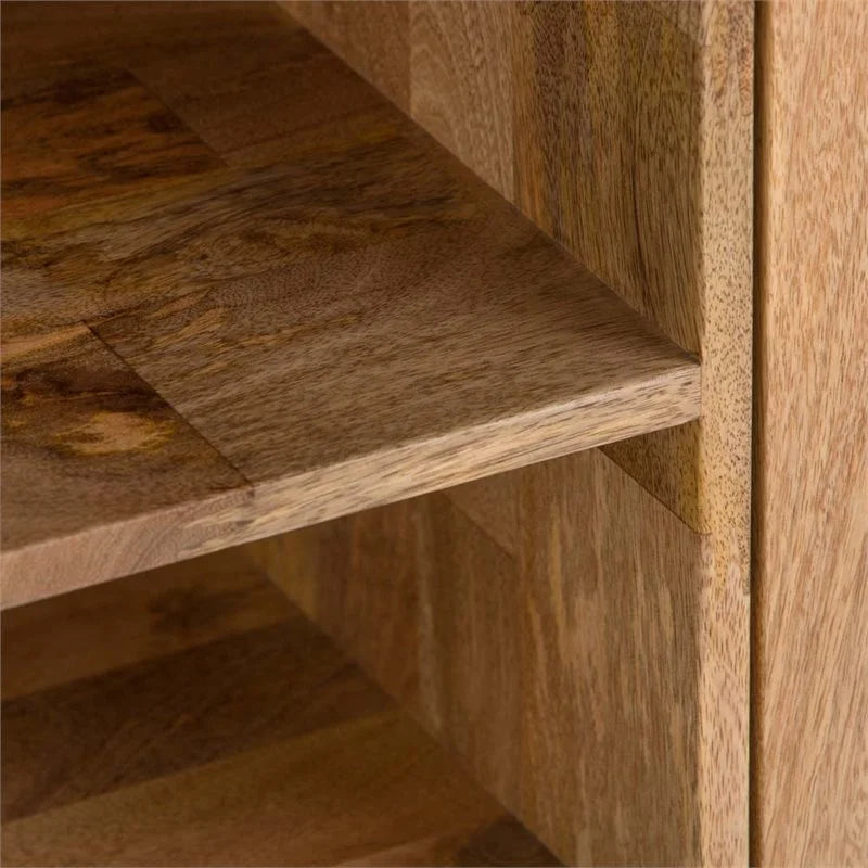 Solid Wood TV Media Stand B516877